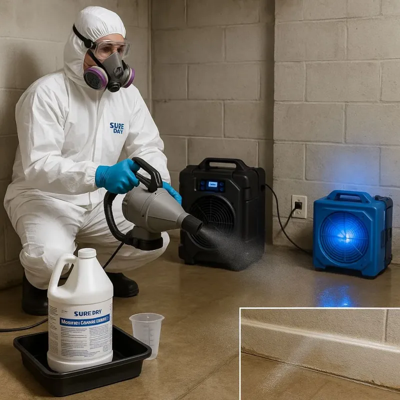 Sanitization and Odor Removal process in Dakota County, MN
